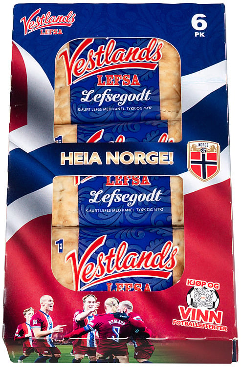 Lefser kanel singelpakkede   345g