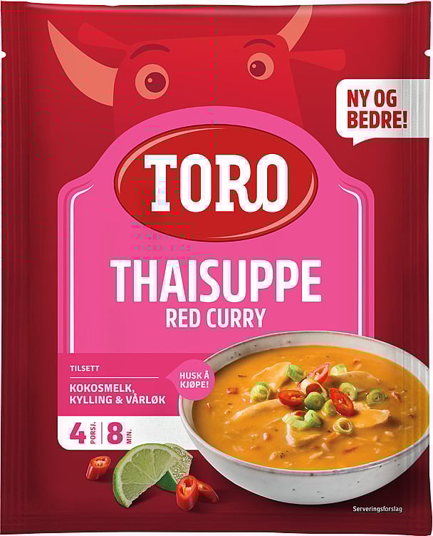 Thai red curry suppe  118g