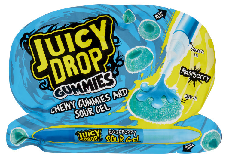 Bazooka juicy drop gummies   57g