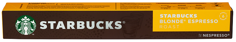 Starbucks blonde espresso x10 53g