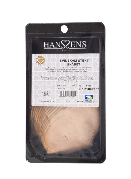 Svinebogstek stekt  kg