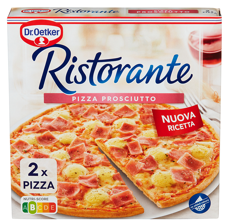 Pizza ristorante prosciutto 2pk 680g