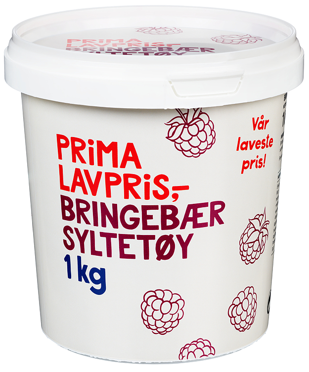 Bringebærsyltetøy  1kg