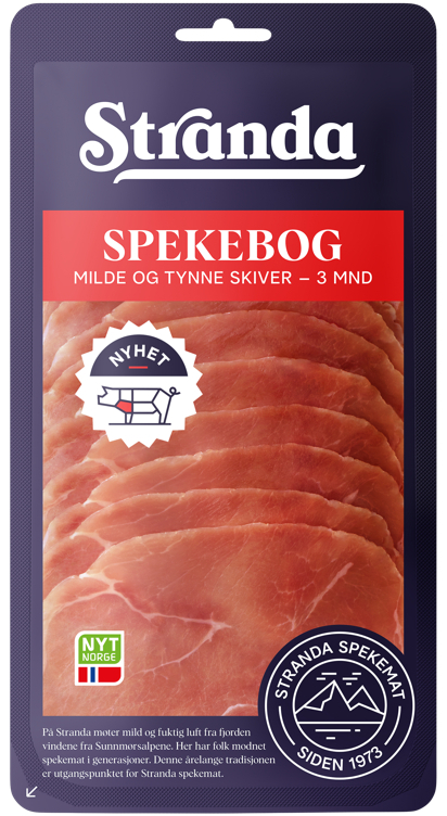 Stranda spekebog skivet  80g