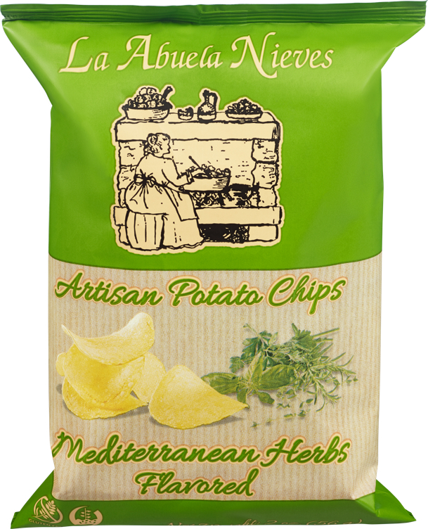 La abuela nieves med middelhavsurter   28x56g