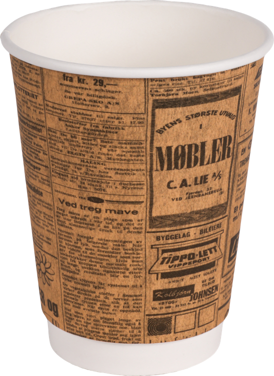 Avisserien kaffebeger dw 8oz 25cl   800stk