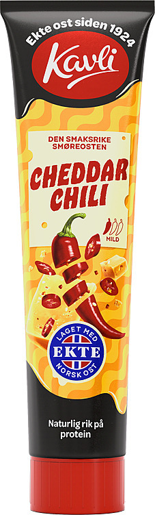 Min kavlifavoritt cheddar & chili ost   175g