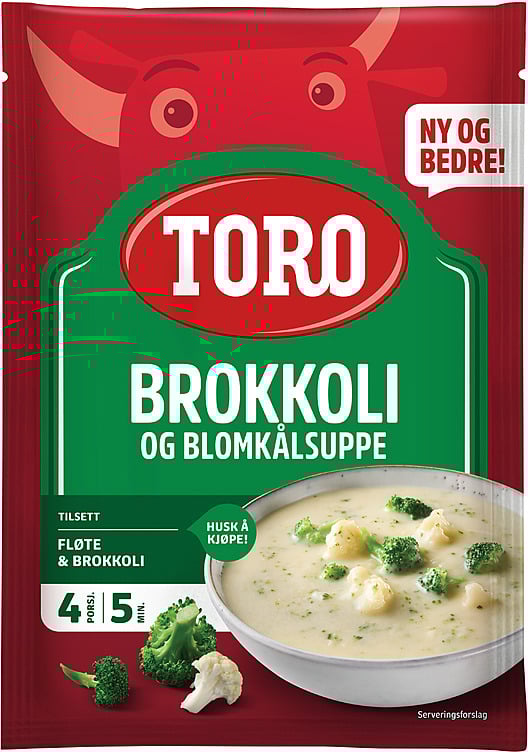 Brokkoli & blomkålsuppe  68g