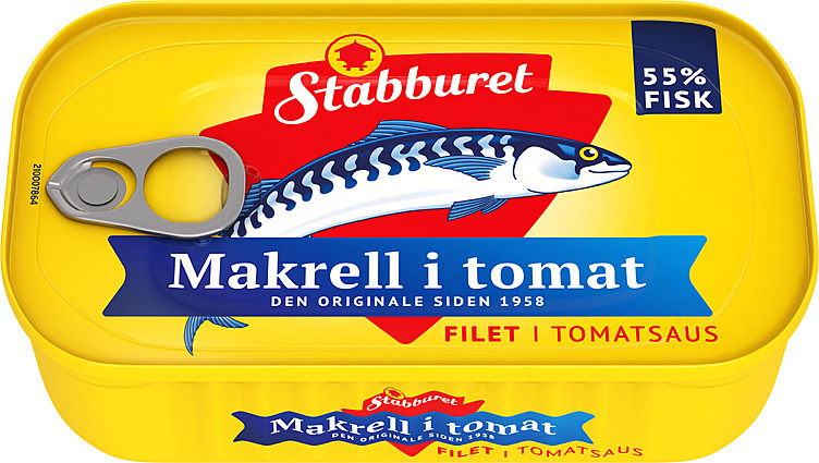 Stabbur-makrell filet  110g