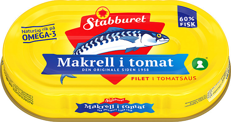 Stabbur-makrell filet  170g
