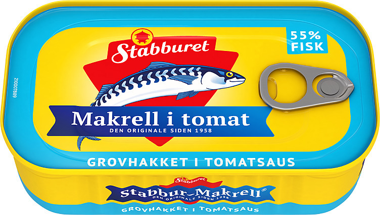 Stabbur-makrell grovhakket  110g