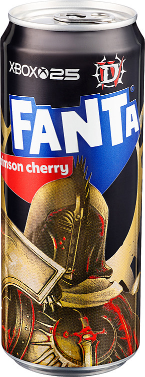 Fanta crimson cherry bx  20x33cl