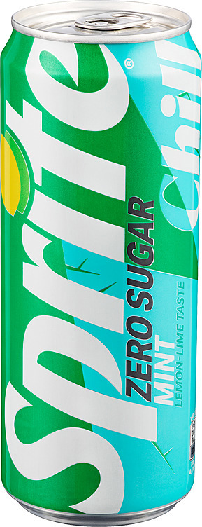 Sprite zero sugar chill lemon mint  bx  20x33cl