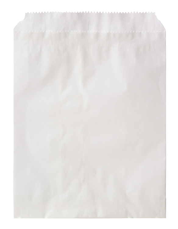 Sjømatpose 1kg hvit 2-lags  1000stk