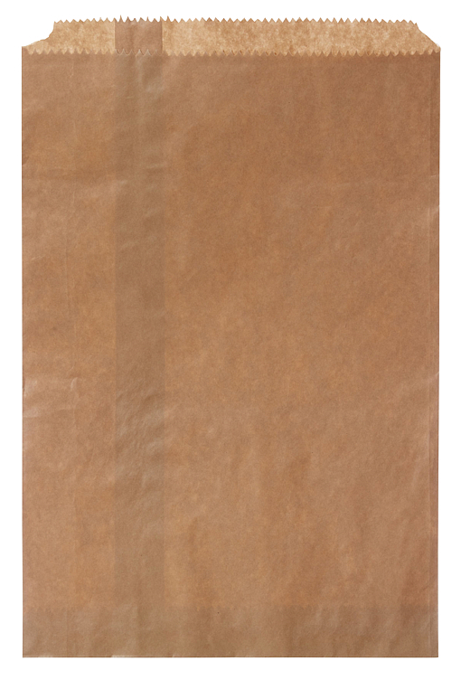 Flatpose brun baker 5kg  1000stk