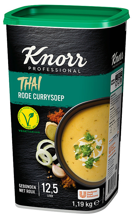 Thai rød karrisuppe, pulver  1,19kg