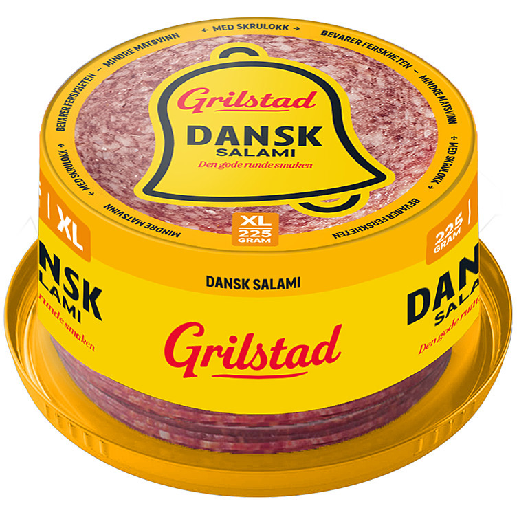 Dansk salami bordpakning  225g