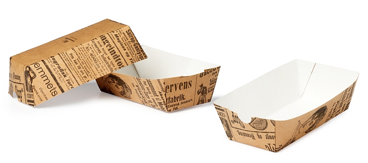 Pommes beger brun stor avistrykk