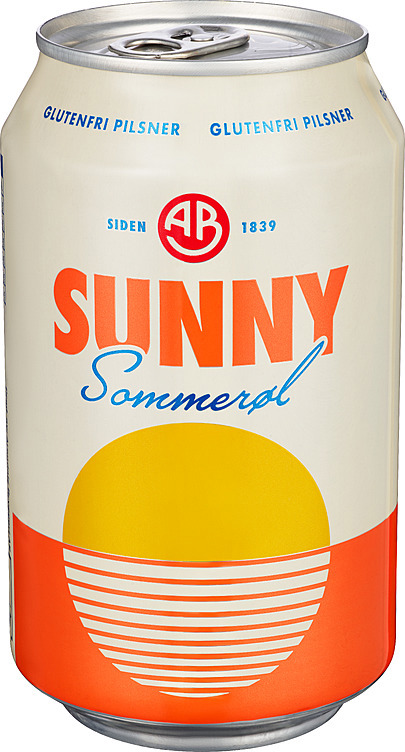 Ab sommerøl glutenfri   4,7%   12x33cl