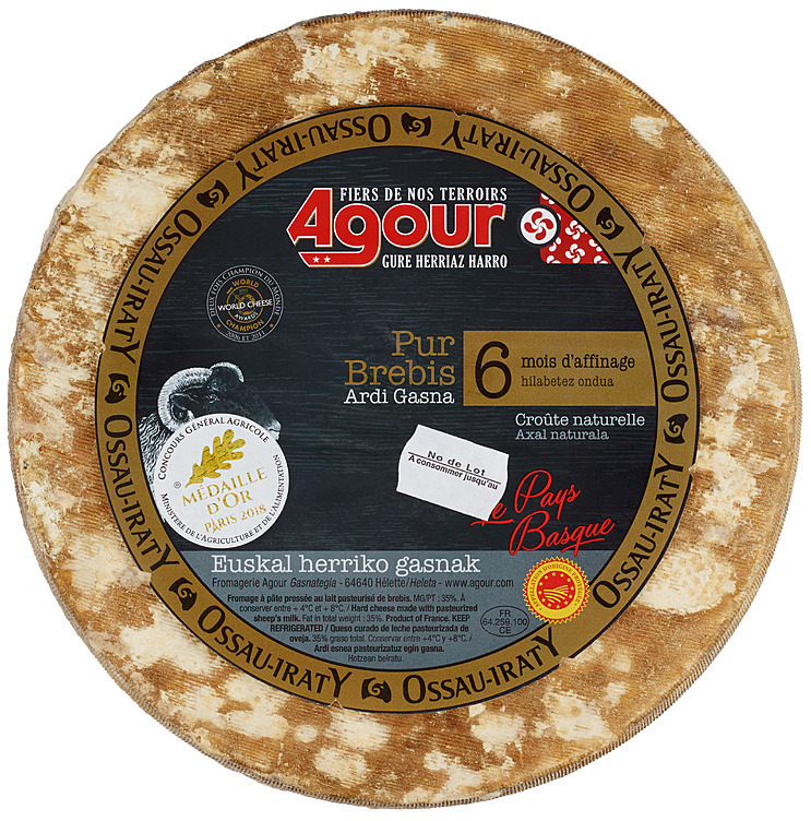 Ossau iraty 6mnd aop ca 2,5kg