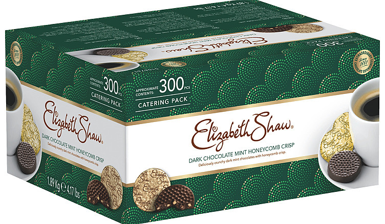 Sjokolade mørk mint/crisp kuvert  300x6,5g