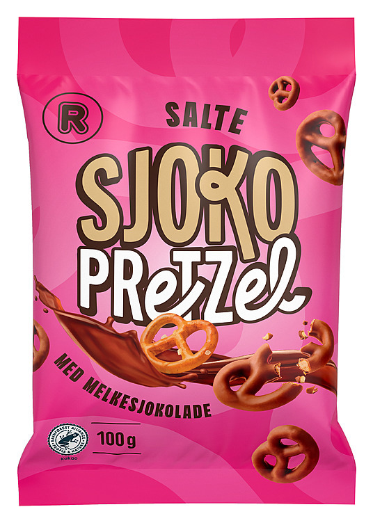 Sjokopretzel  100g