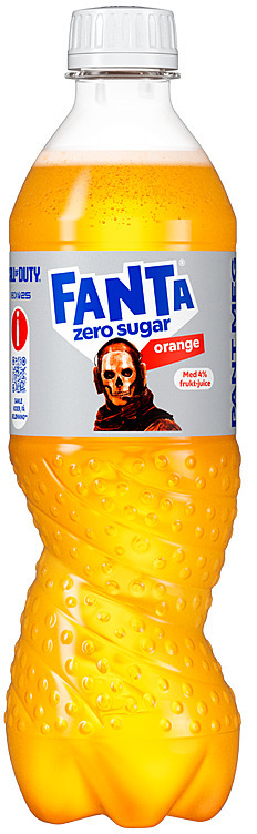 Fanta orange zero sugar fl  24x50cl