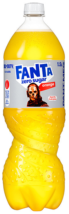 Fanta orange zero sugar fl.  6x1,5l