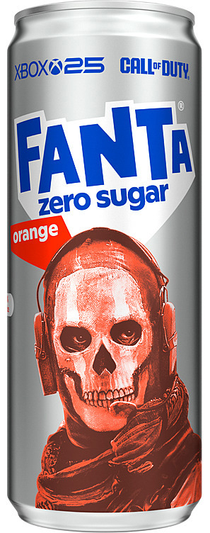 Fanta zero sugar orange sleek bx  20x33cl