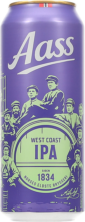 Aass west coast ipa bx 4,7%  24x50cl