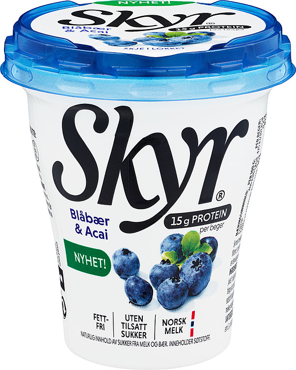 Skyr blåbær & acai  160g