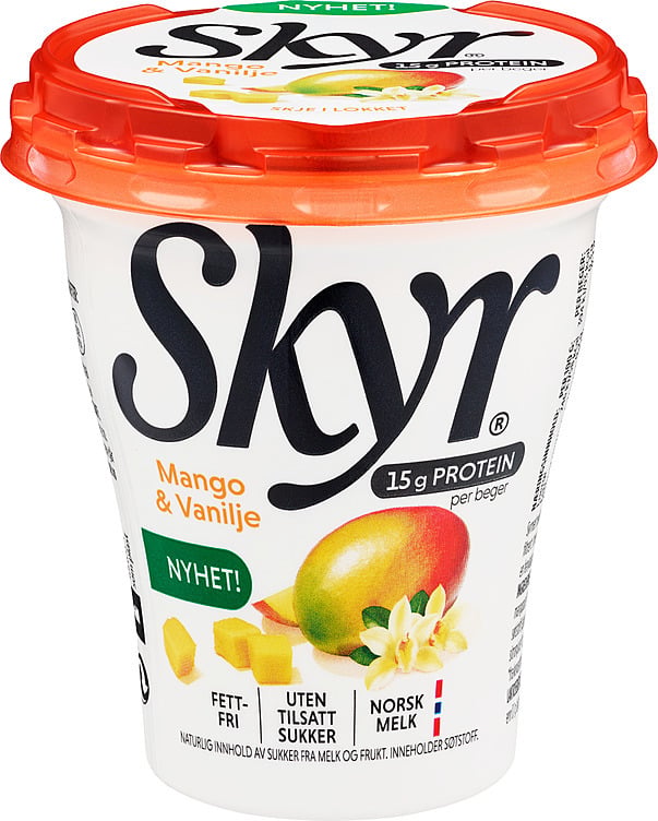 Skyr mango & vanilla  160g