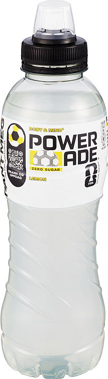 Powerade lemon zero fl  12x50cl