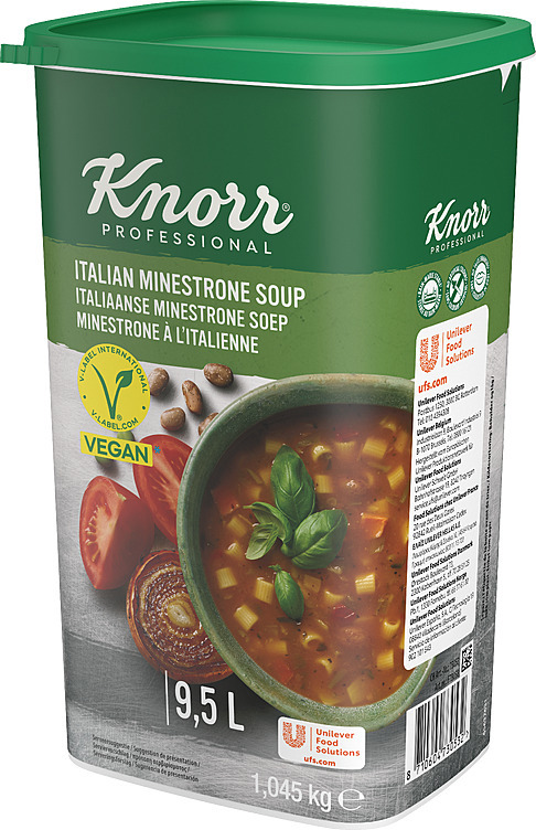 Italiensk minestronesuppe, pulver  1,04kg
