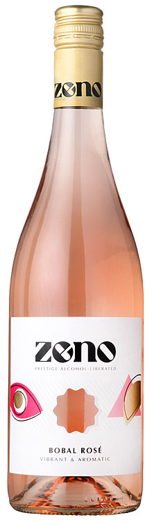 Zeno alcohol liberated bobal rose  0%  75cl