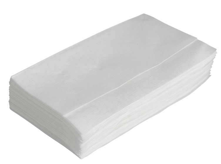 Dispenserser. 1-lag nova fold 33x32cm hvit 100% nyfib 300stk