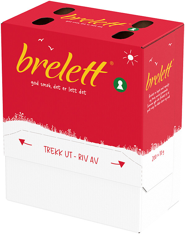 Brelett,kuvert 10g   200stk
