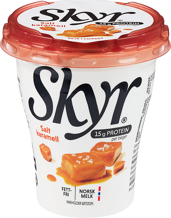 Skyr salted caramel cup    160g