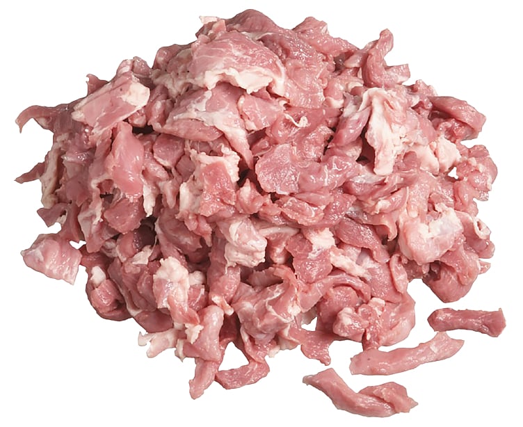 Svinekjøtt strimlet ca2,5kg   kg