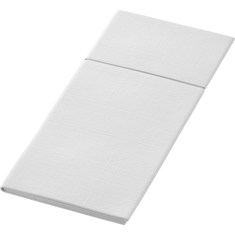 Dunilettoslim dsoft hvit serviettlomme 40x33cm   65stk