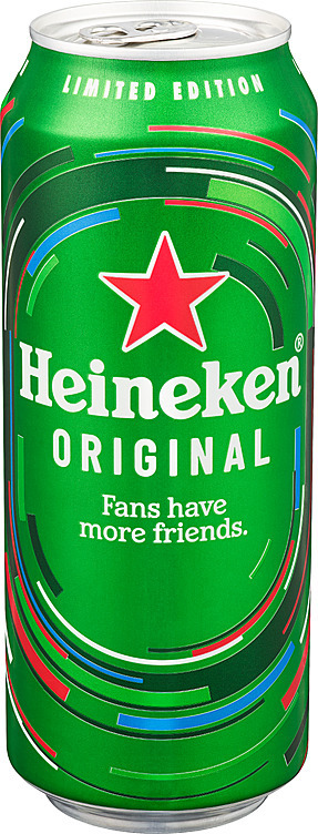 Heineken 6pk bx  4,5%  24x50cl