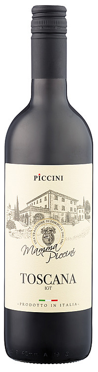 Mamma piccini rosso toscana  13%  75cl