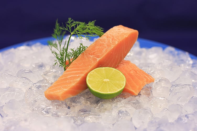 Laksefilet u/skinn asc 125g   5kg