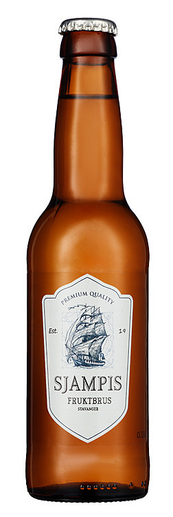 Sjampis fruktbrus  24x33cl