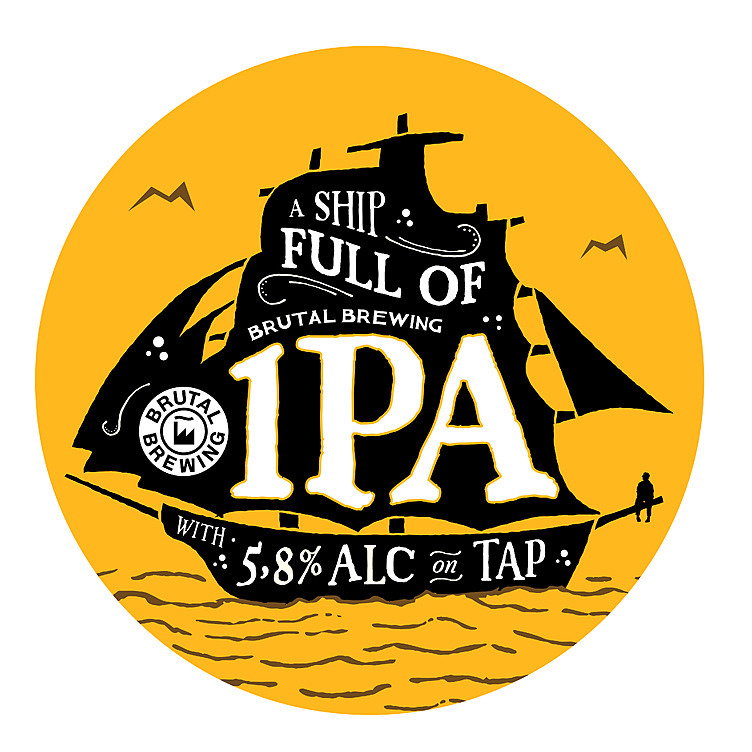 A ship full of ipa stålfat  5,8%   30l
