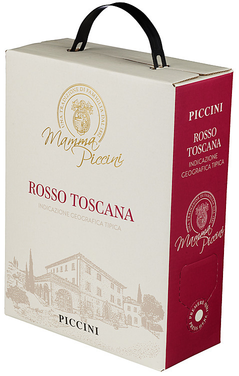 Piccini rosso de toscana   13%    3l