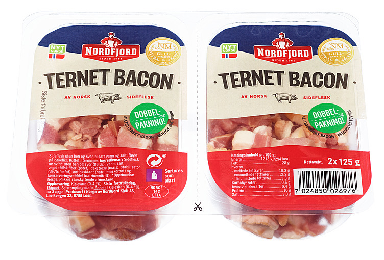 Bacon ternet  2x125g