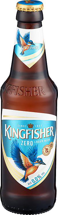 Kingfisher zero alk.fri fl   24x33cl