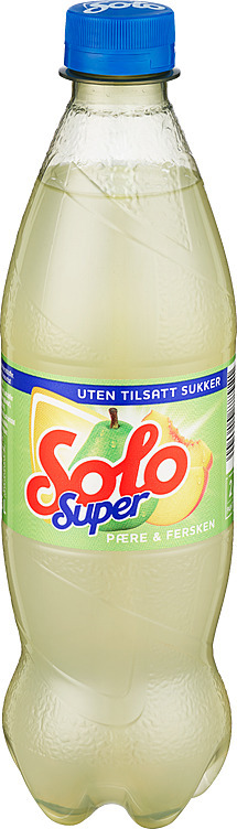 Solo super pære & fersken  24x50cl