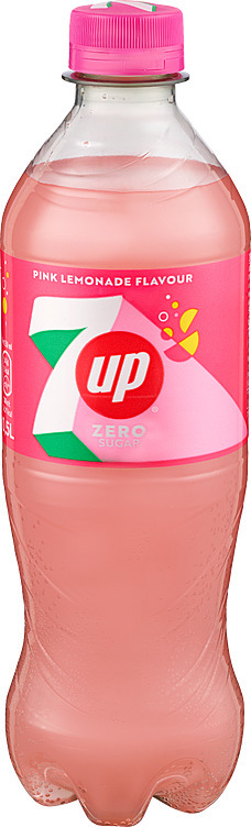 7up zero pink lemonade  24x50cl